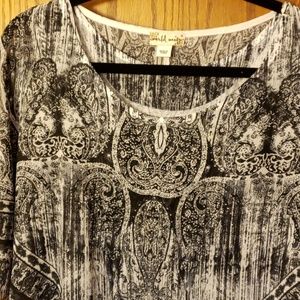 World unity Tops - World Unity two piece blouse. World unity Tops - World Unity two piece blouse.